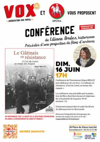 Image qui illustre: Conférence - Le Gâtinais En Résistance