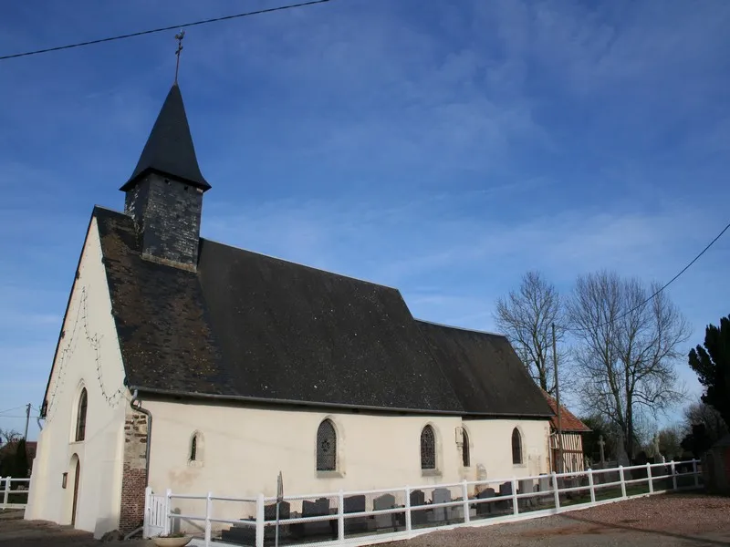Image qui illustre: Église Saint Aubin à Cernay - 0