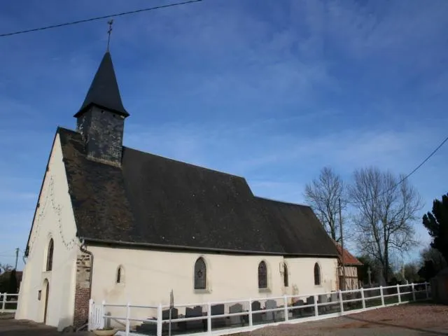 Image qui illustre: Église Saint Aubin