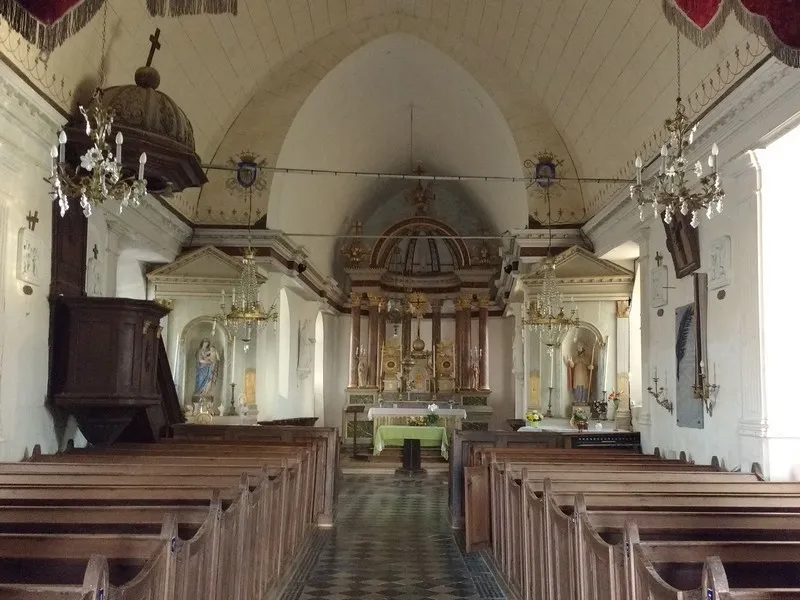 Image qui illustre: Église Saint Aubin à Cernay - 1