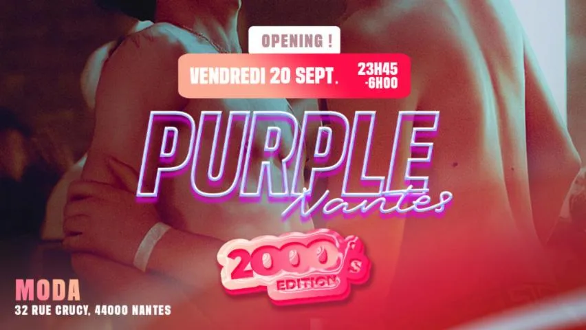 Image qui illustre: La Purple Nantes - BACK TO 2000s