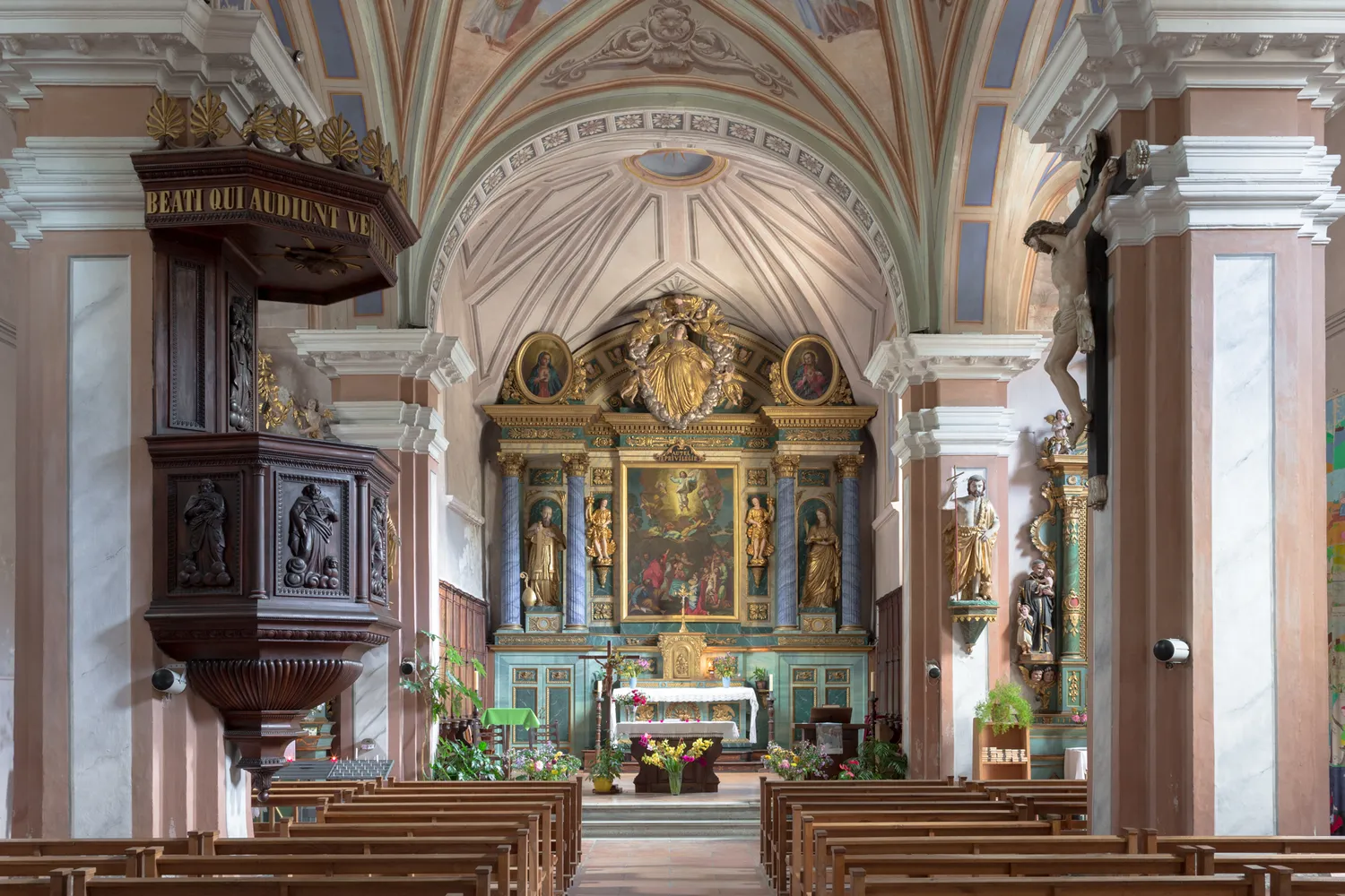 Image qui illustre: Visite libre de l'église Saint-François de Sales à Bozel - 0
