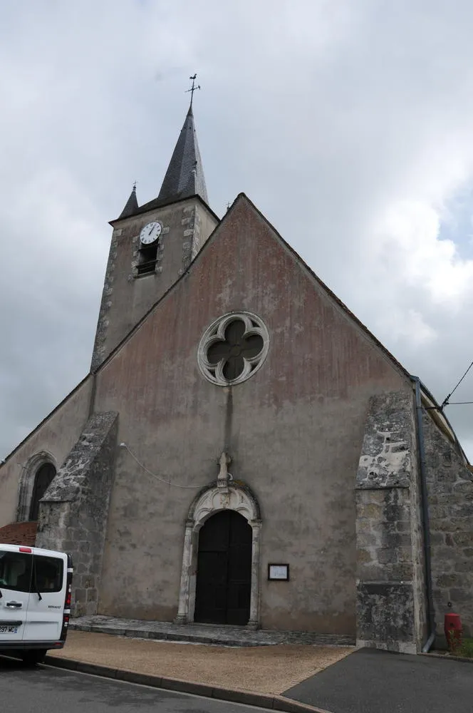 Image qui illustre: Eglise Notre-dame à Dammarie-sur-Loing - 2