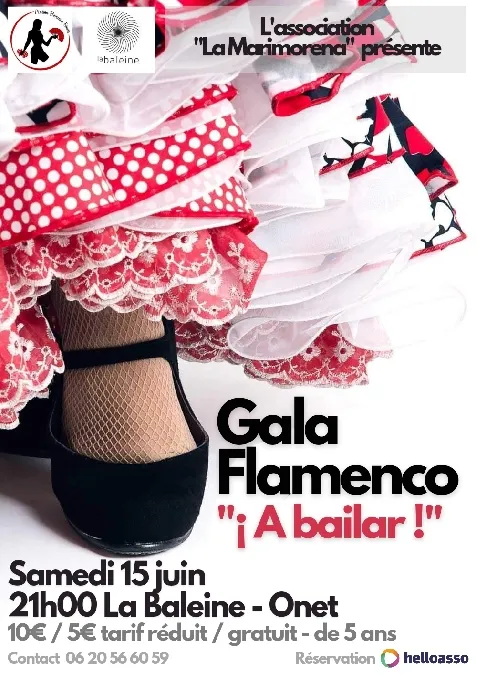 Image qui illustre: Gala Flamenco : A Bailar à Onet-le-Château - 0