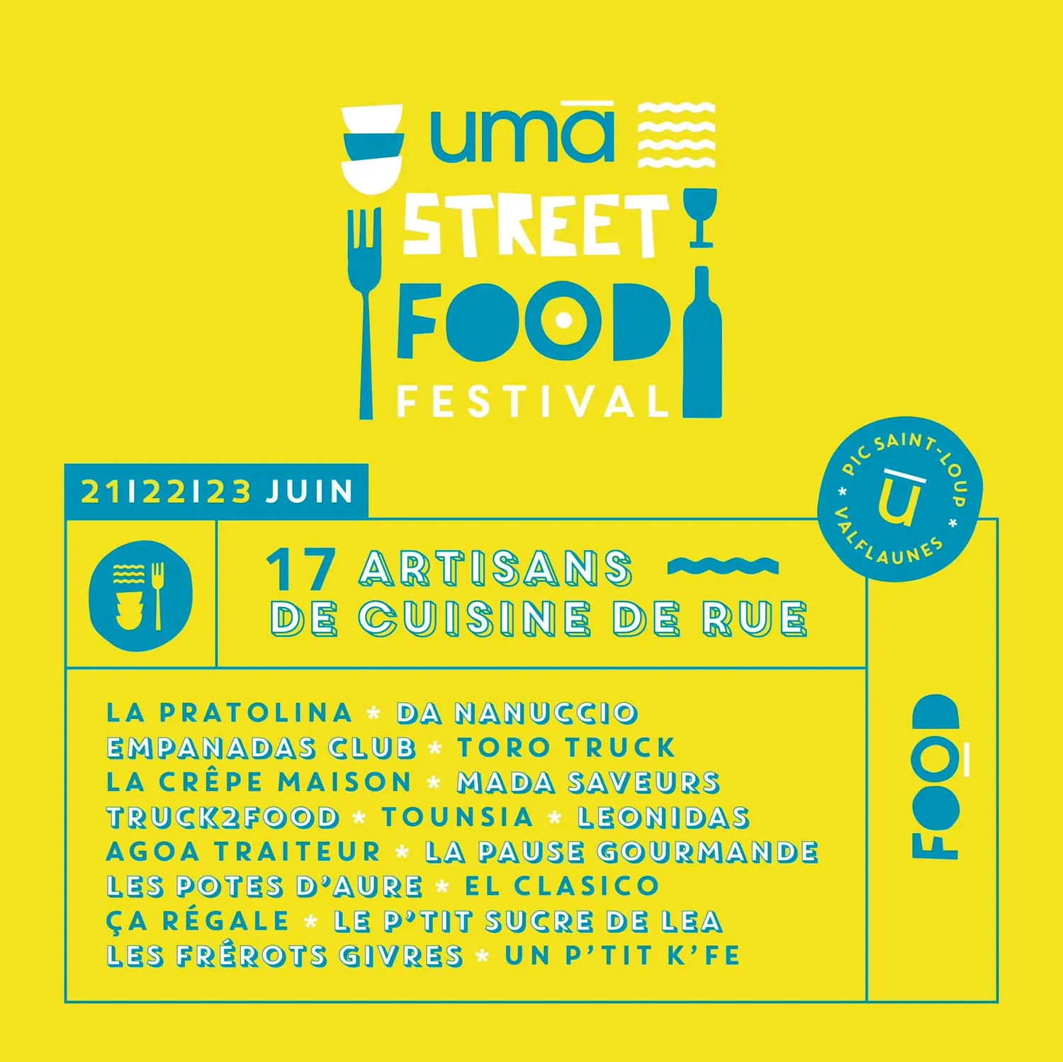Image qui illustre: Uma Street Food Festival - Domaine Uma à Valflaunès - 0