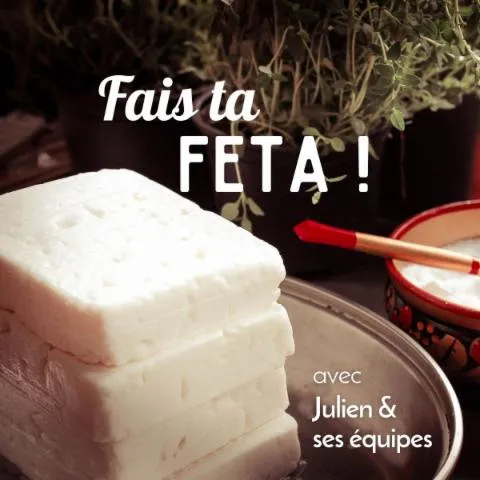 Image qui illustre: Fabriquez votre feta artisanale !