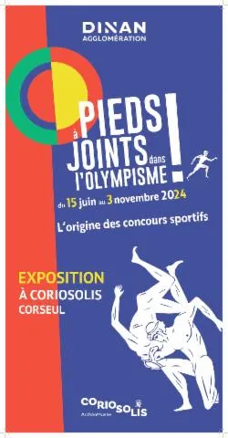 Image qui illustre: Exposition Temporaire - A pieds joints dans l'Olympisme