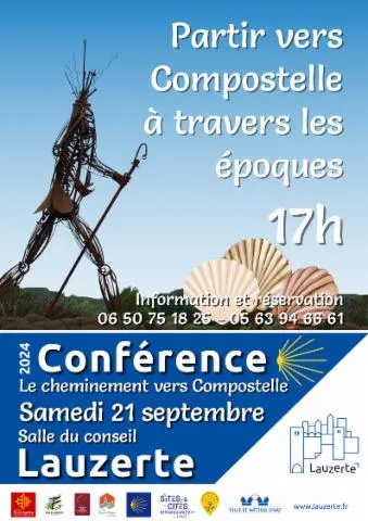 Image qui illustre: Conférence sur les chemins de Compostelle