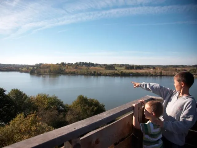 Image qui illustre: Parcours nature du lac de la Prade