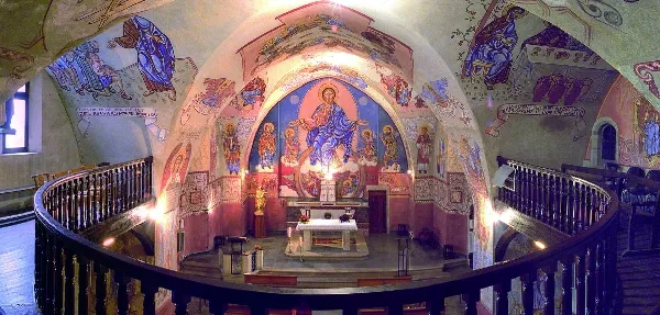 Image qui illustre: Église De Saint-victor Et Fresques De Nicolaï Greschny à Saint-Victor-et-Melvieu - 0