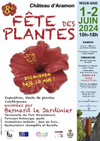 Image qui illustre: Venez participer à la huitième fête des plantes du château d'Aramon