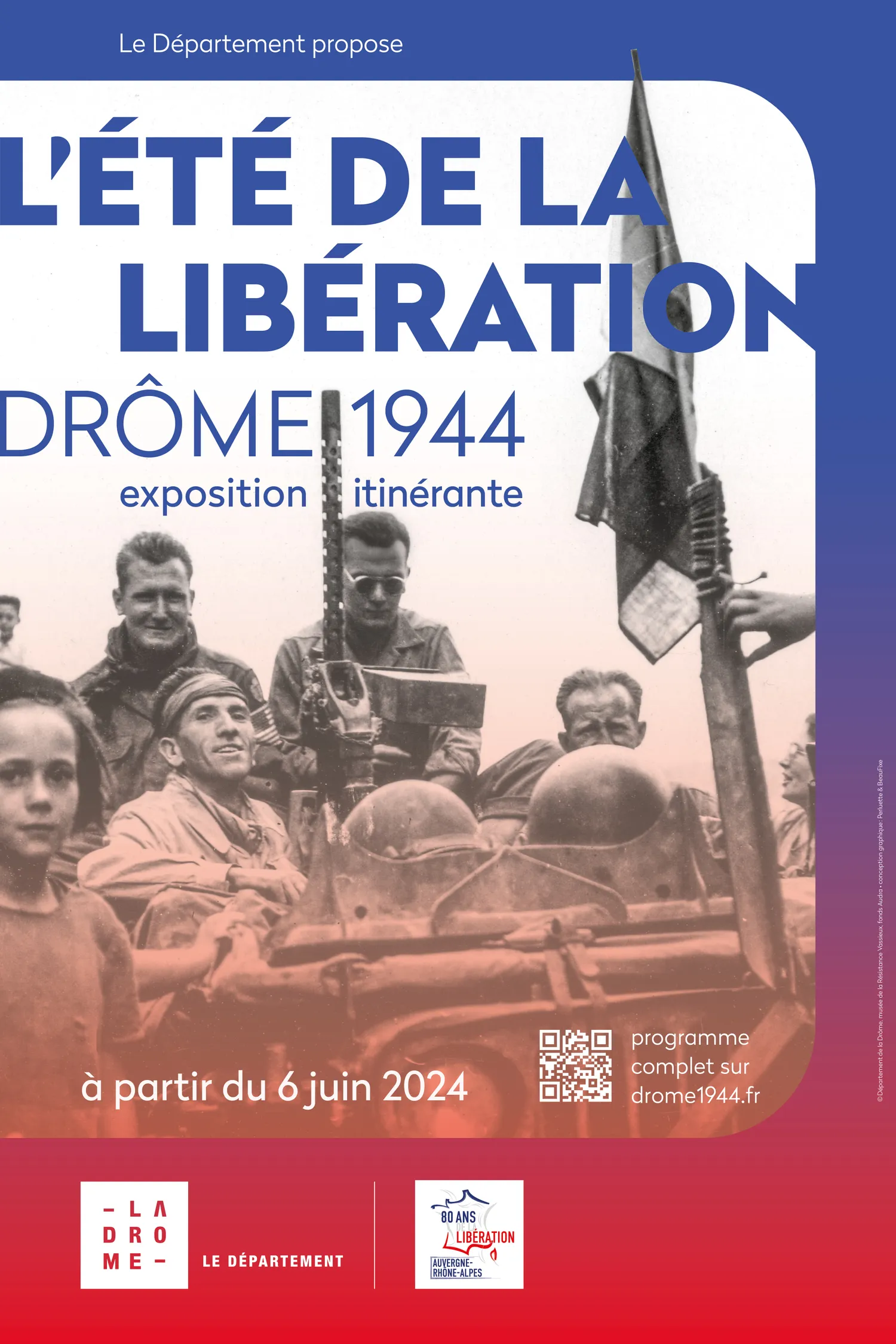 Image qui illustre: L'été de la Libération - Drôme, 1944 à Valence - 0