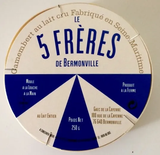 Image qui illustre: Camembert le 5 frères à Terres-de-Caux - 0
