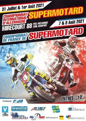 Image qui illustre: Supermotard Championnat De France à Juvaincourt - 0