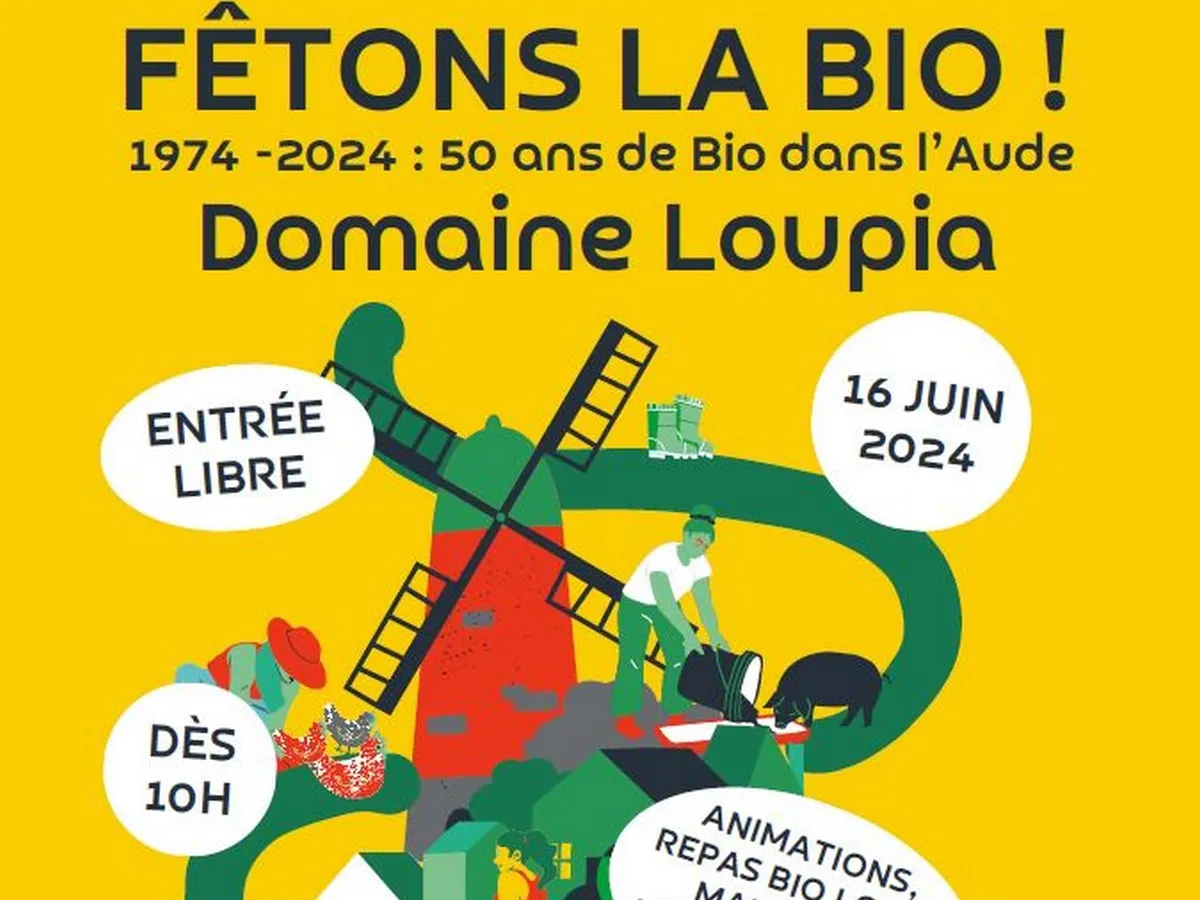 Image qui illustre: 50 Ans De Bio Au Domaine Loupia à Pennautier - 0