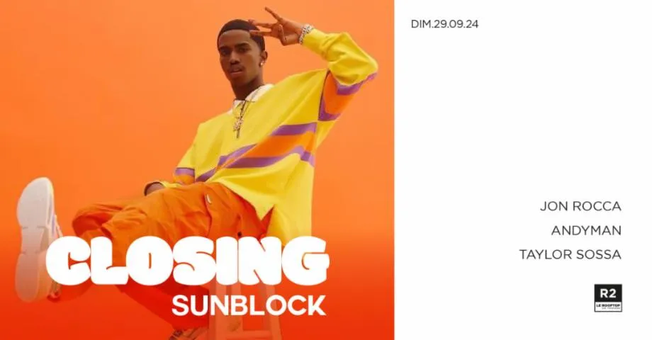 Image qui illustre: R2 I LE ROOFTOP x CLOSING SUNBLOCK 29.09