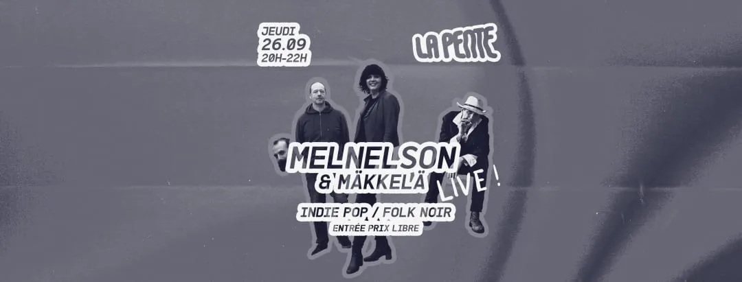 Image qui illustre: MELNELSON & MÄKKELÄ [concert] à Lyon - 0