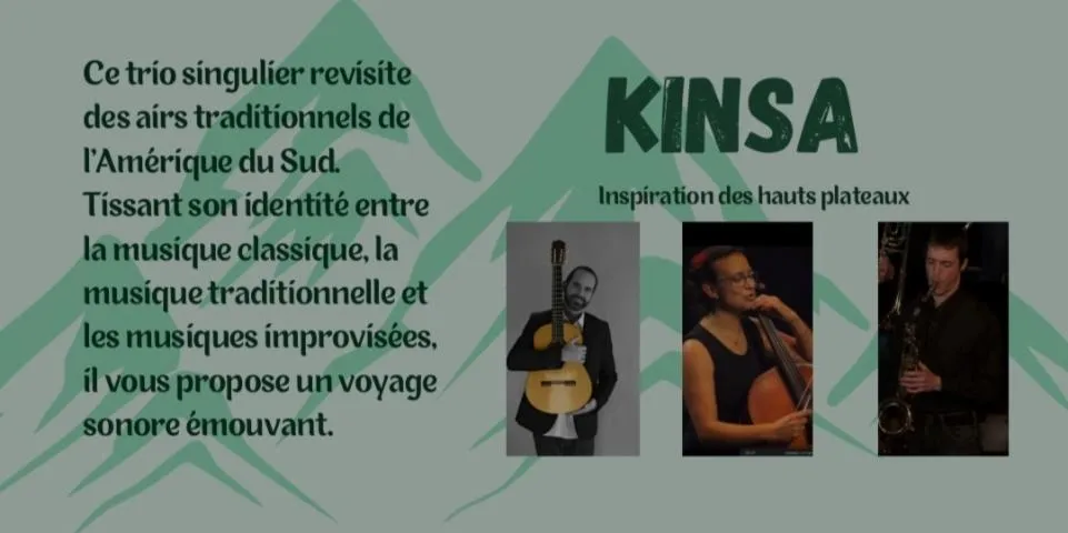 Image qui illustre: Concert du trio Kinsa dans la chapelle du XIIe siècle ouverte exceptionnellement !