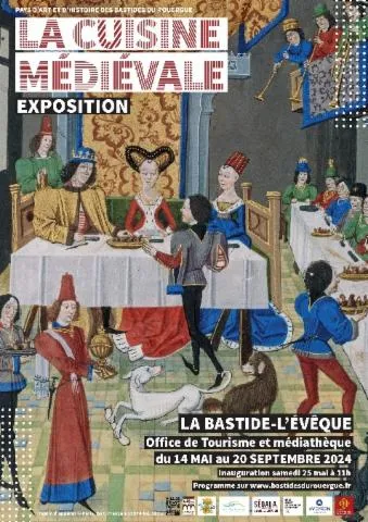 Image qui illustre: Exposition "la Cuisine Médiévale" À La Bastide L'evêque