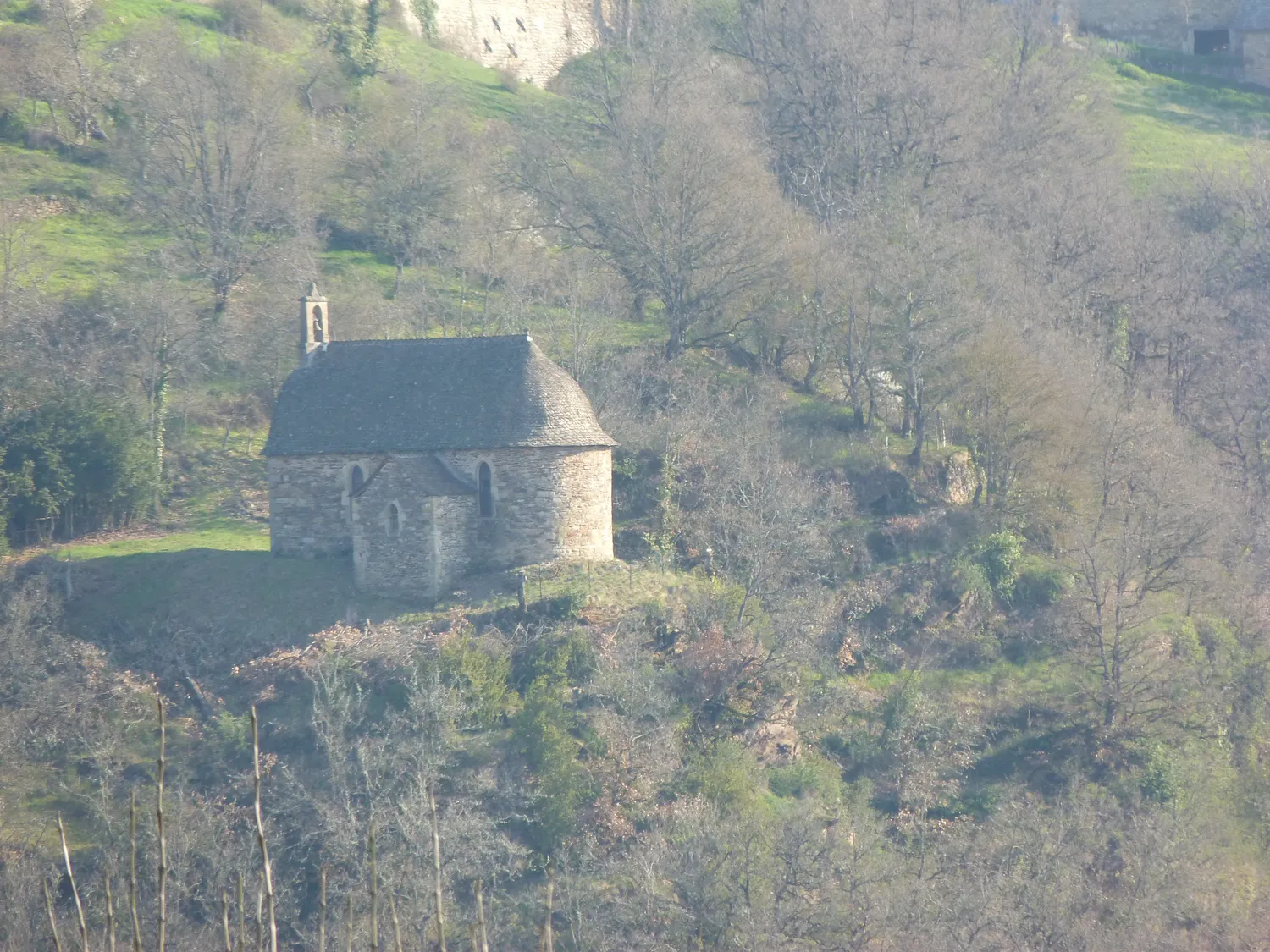 Image qui illustre: Chapelle Saint-jean Du Bedel à La Canourgue - 2