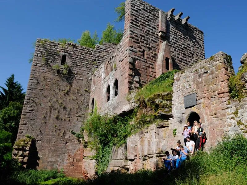 Image qui illustre: Visite Des Ruines Du Château De La Wasenbourg à Niederbronn-les-Bains - 1