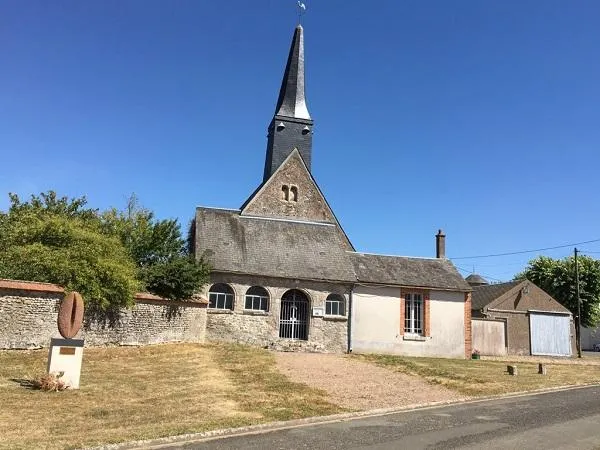 Image qui illustre: Eglise Saint-aignan De Teillay-le-gaudin