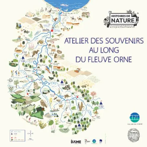 Image qui illustre: Atelier : histoires de nature ateliers des souvenirs le long du fleuve Orne