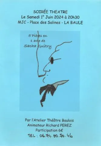 Image qui illustre: Soirée théâtre par l'Atelier Théâtre Baulois