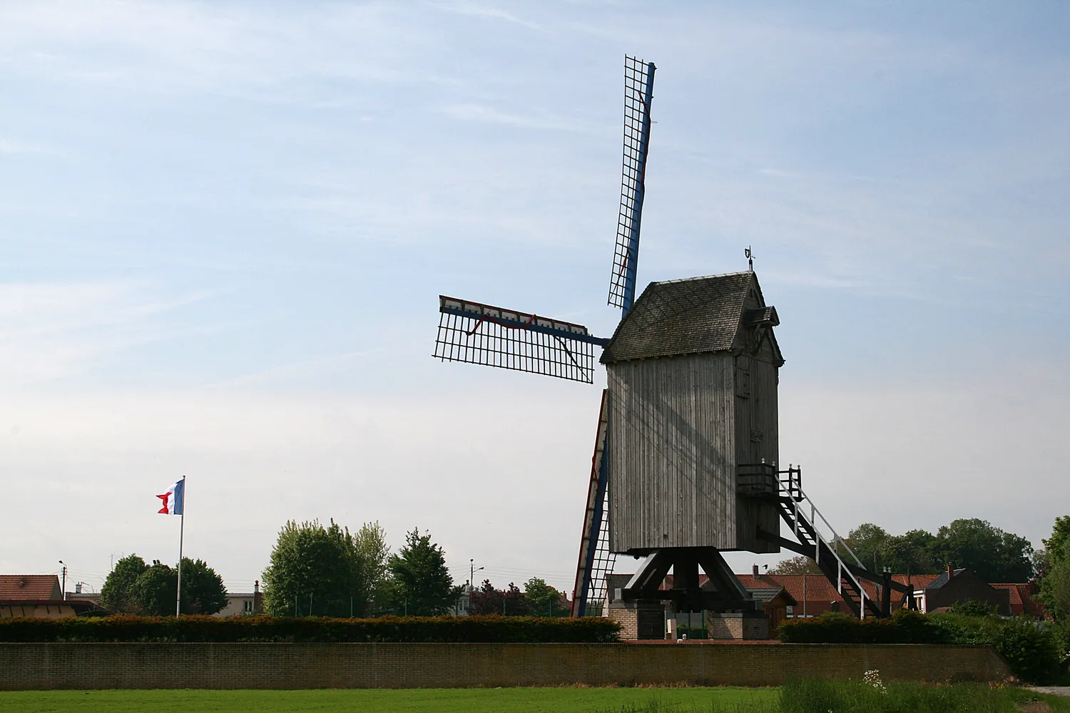 Image qui illustre: Moulin Noordmeulen à Hondschoote - 0