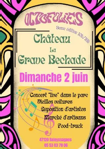 Image qui illustre: Les Octofolies Au Château La Grave Béchade 3ème Édition