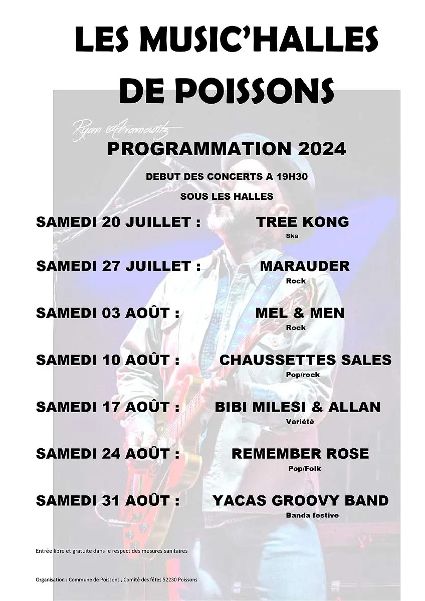 Image qui illustre: Music'halles De Poissons : Duo "bibi Milési Et Allan" à Poissons - 0