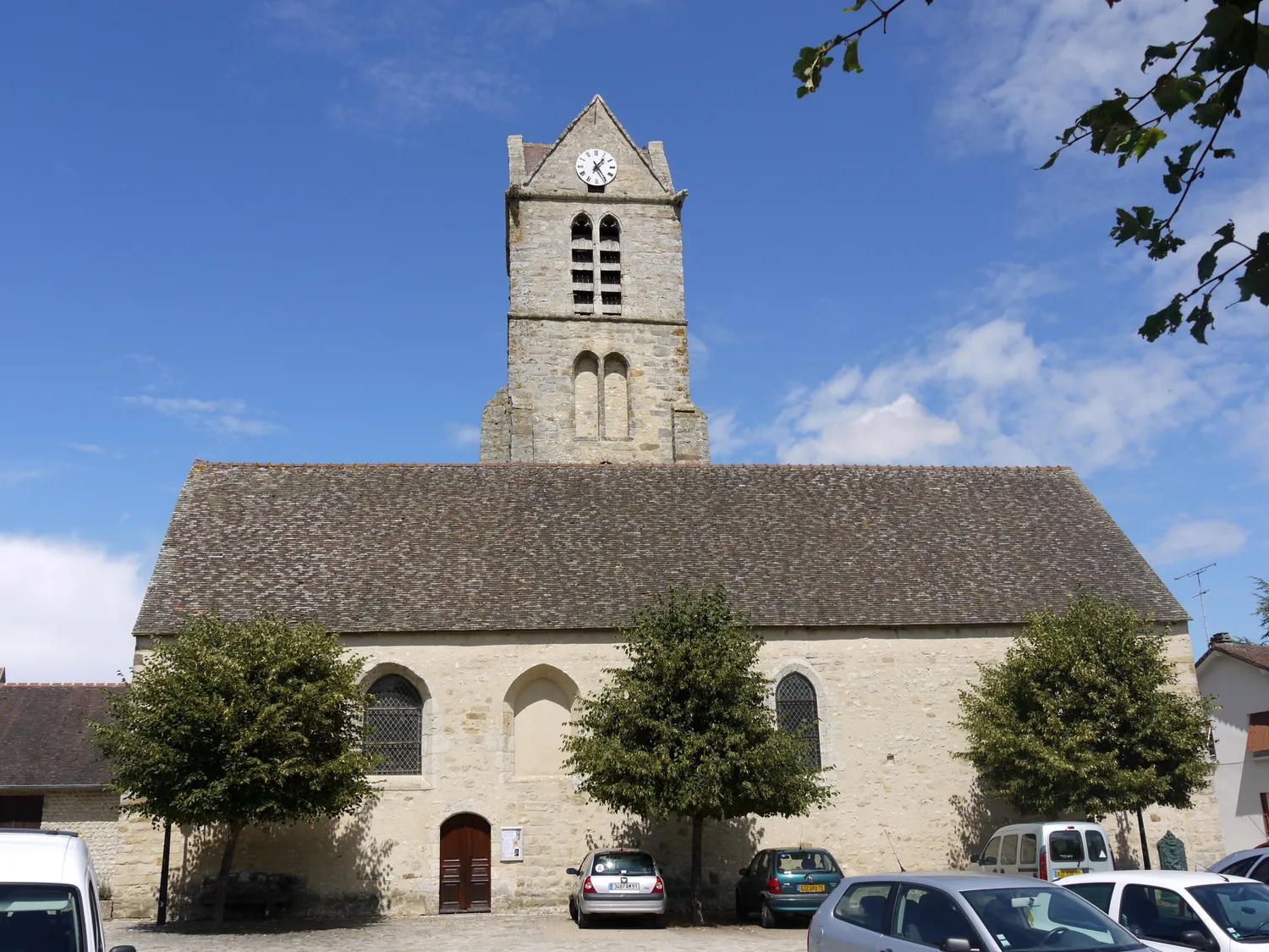 Image qui illustre: Eglise Saint-léonard à Videlles - 0