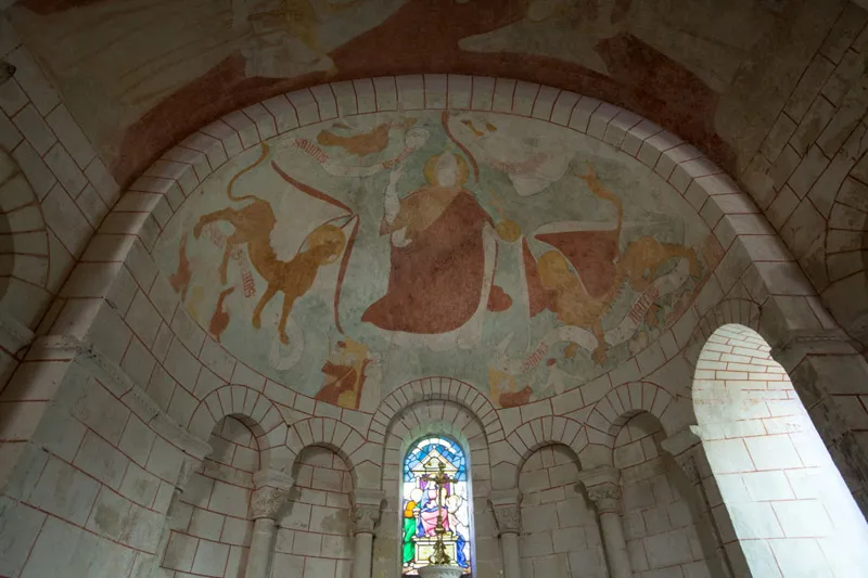 Image qui illustre: Balade À Pied N°48 - Une Église Romane Entre Boischaut Et Brenne à Paulnay - 0