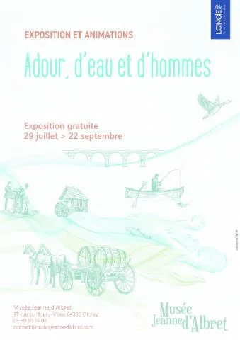 Image qui illustre: Exposition :  Adour, d'eau et d'hommes