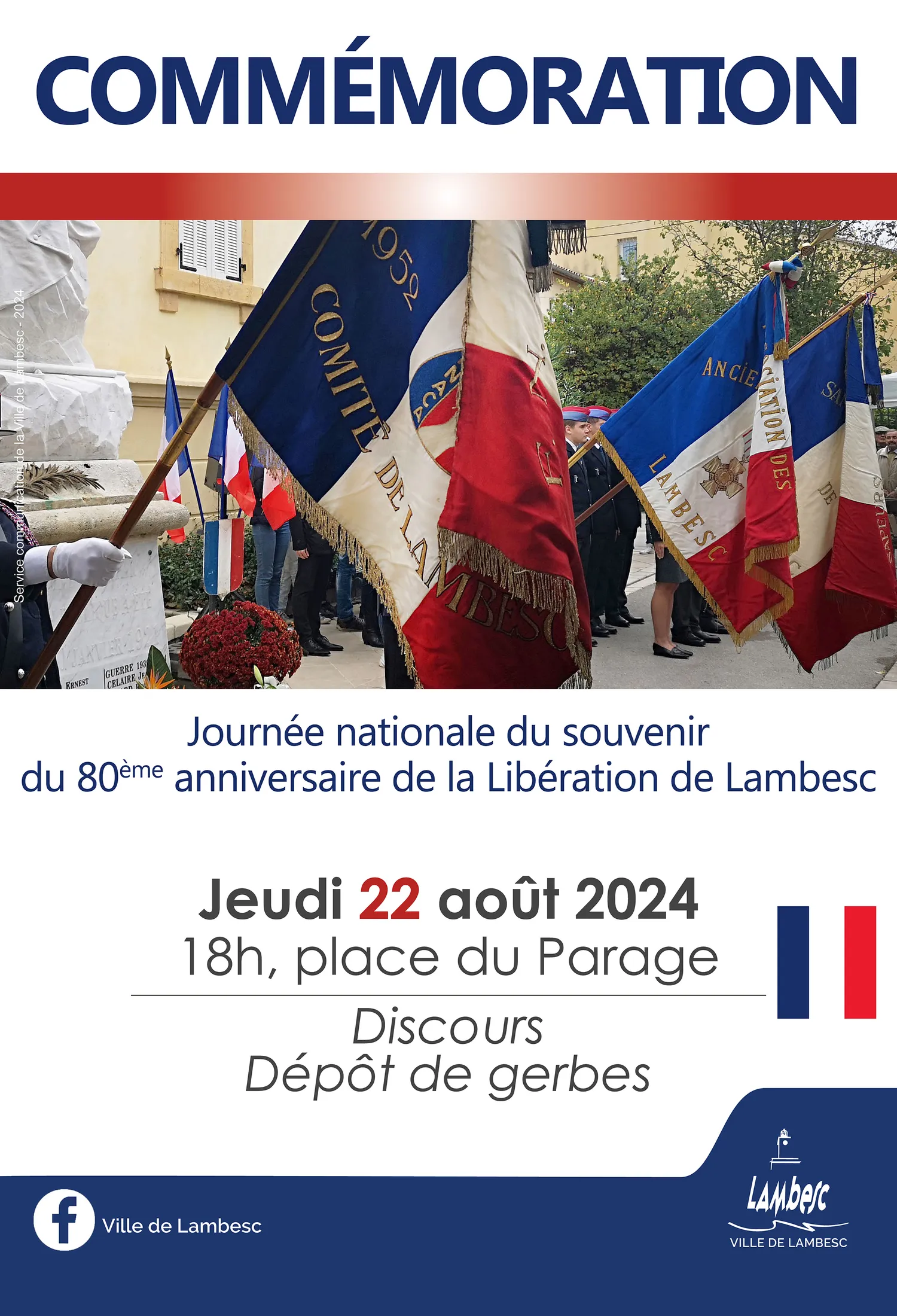 Image qui illustre: Commémoration De La Libération De Lambesc à Lambesc - 0