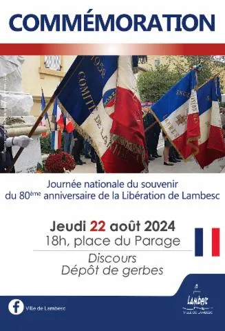Image qui illustre: Commémoration De La Libération De Lambesc