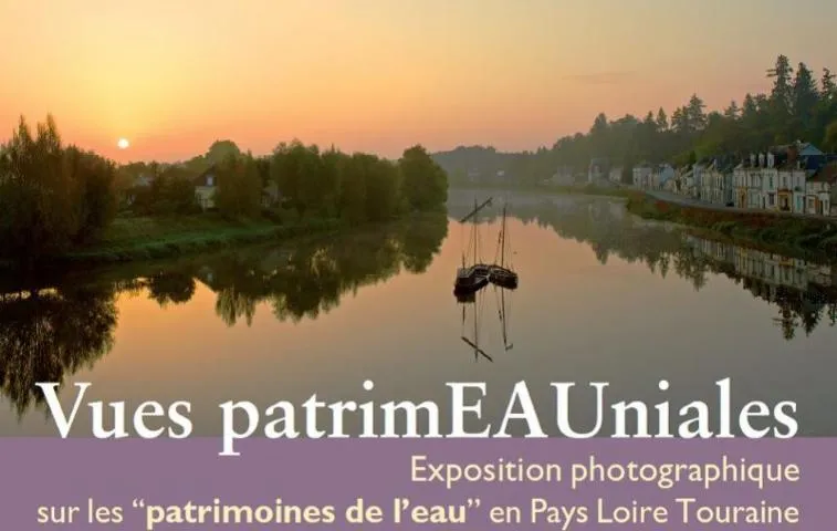 Image qui illustre: Exposition "Vues patrimEAUniales" à Véretz