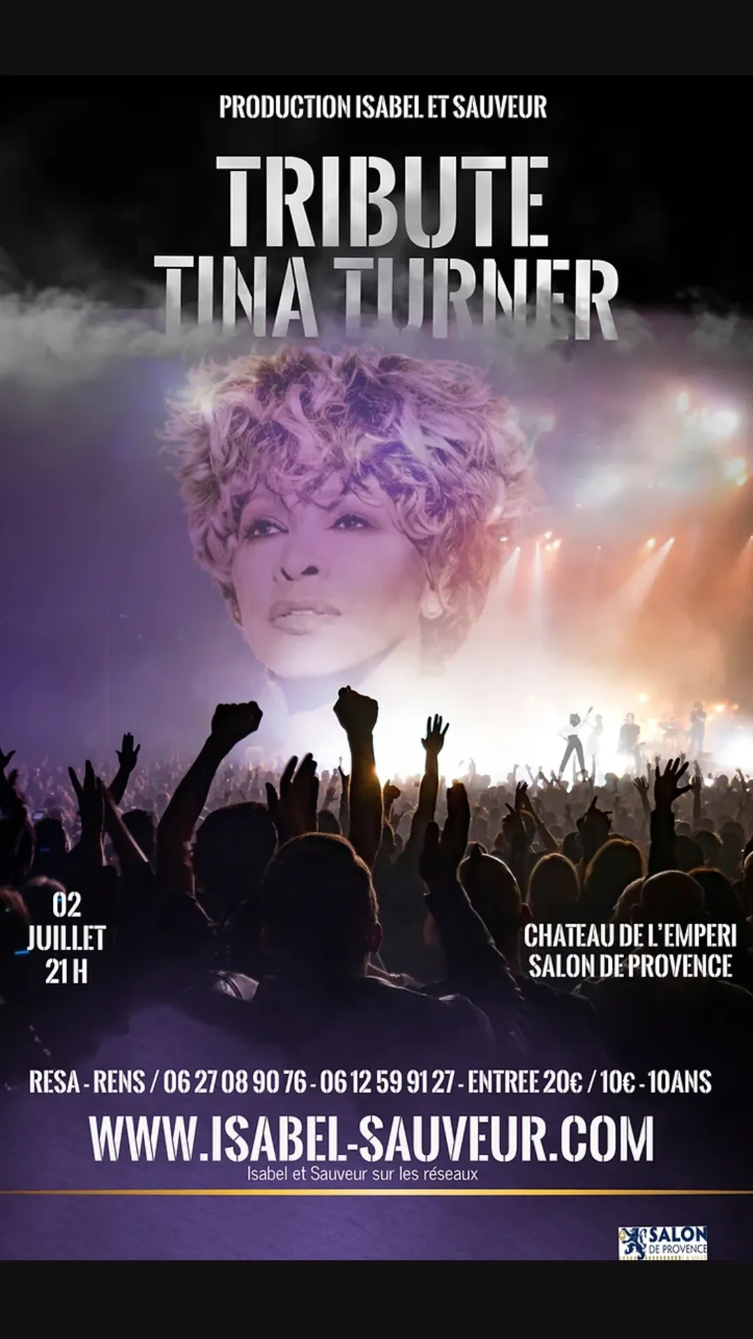 Image qui illustre: Concert : Tribute Tina Turner à Salon-de-Provence - 0