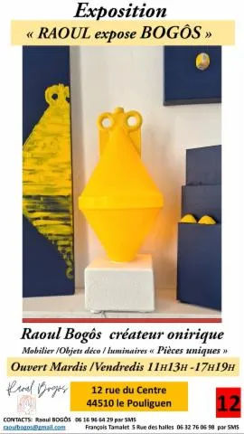 Image qui illustre: Exposition Raoul expose Bogôs