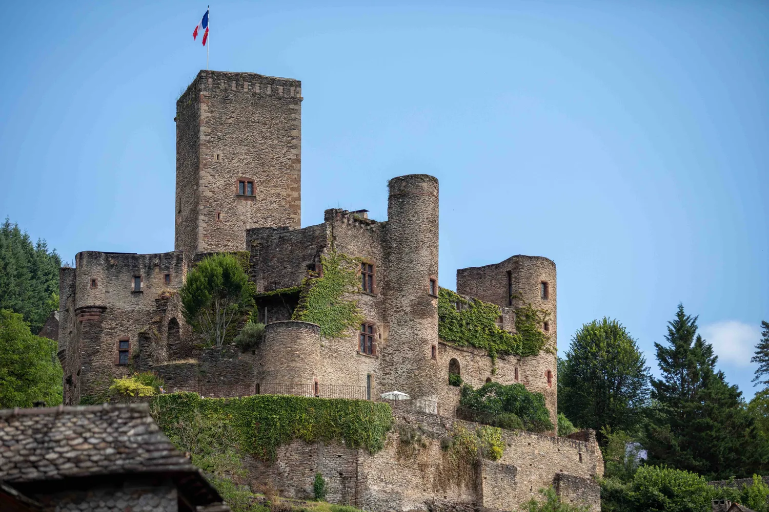 Image qui illustre: Visite autonome du château de Belcastel à Belcastel - 0