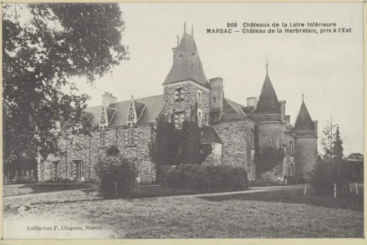 Image qui illustre: Château De La Herbretais