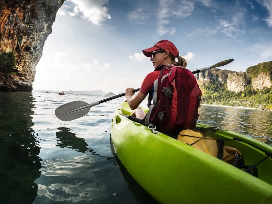 Image qui illustre: Location de Kayak de mer à Solenzara (20) à Solaro - 0