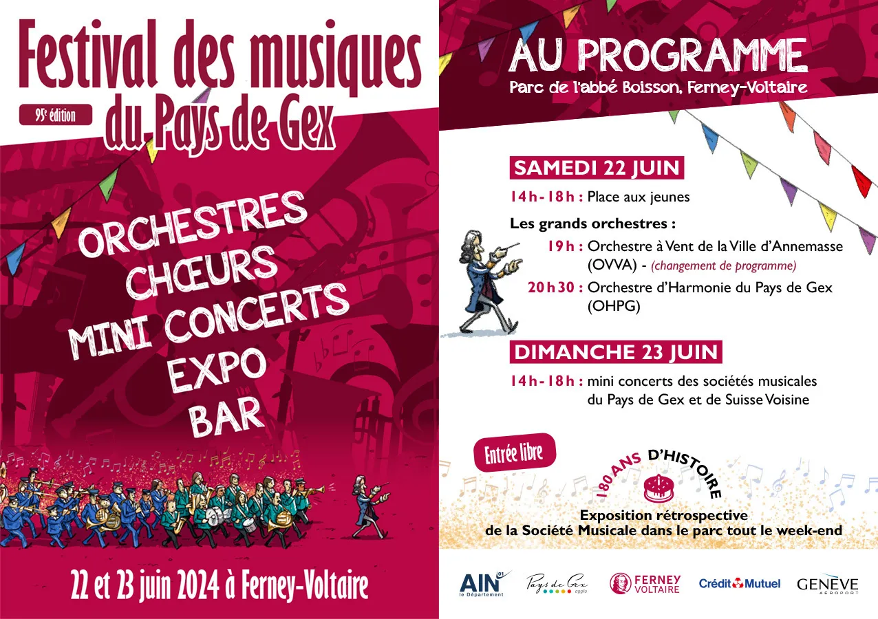 Image qui illustre: Festival des Musiques du Pays de Gex à Ferney-Voltaire - 0
