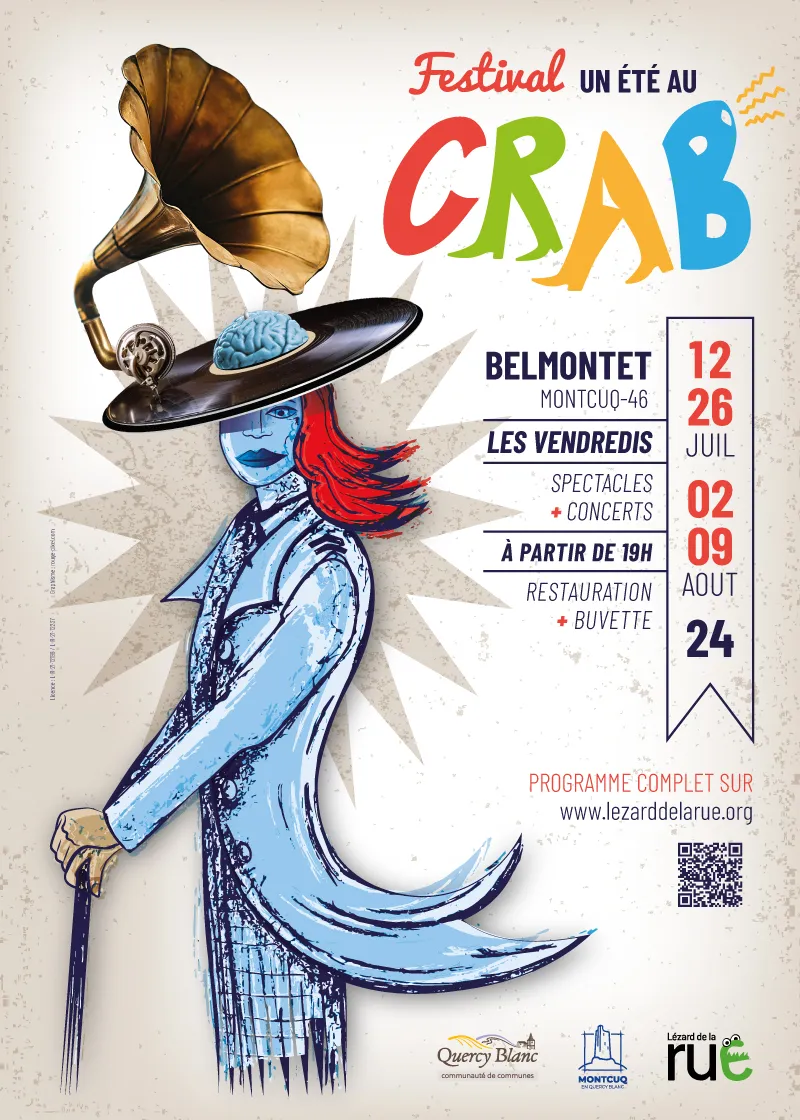 Image qui illustre: Festival Un Été Au Crab à Montcuq-en-Quercy-Blanc - 0
