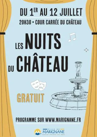 Image qui illustre: Les Nuits Théâtrales Et Musicales Du Château