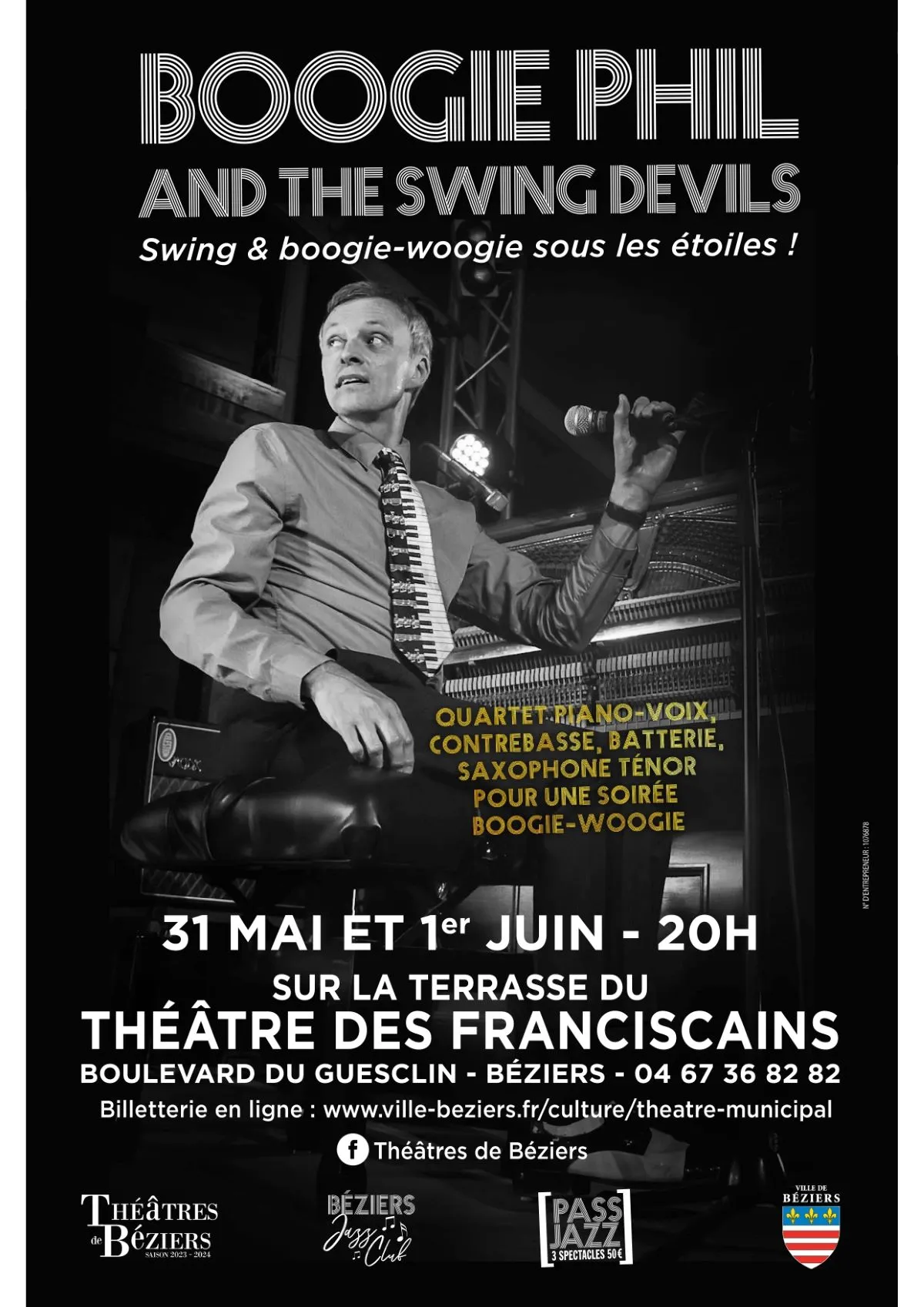 Image qui illustre: Boogie Phil & The Swing Devils à Béziers - 0