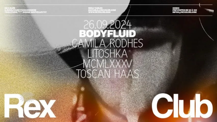 Image qui illustre: BODYFLUID: Camila Rodhes, Litoshka, MCMLXXXV, Toscan Haas