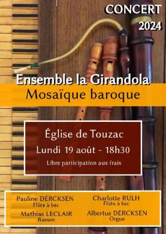 Image qui illustre: Concert De La Girandola À Touzac