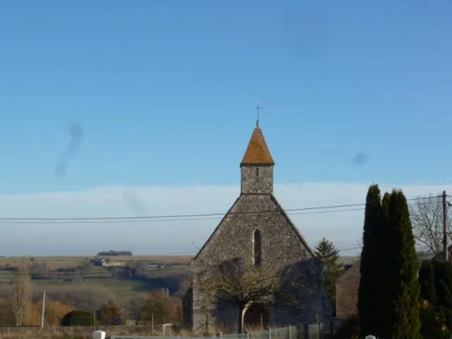 Image qui illustre: Eglise Saint Martin Au Mesnil-touffray (xiiième, Remaniée Au Xviiième)