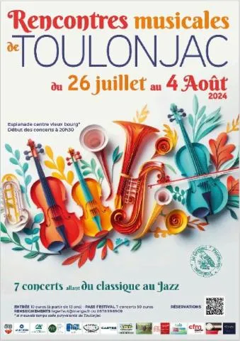 Image qui illustre: Les Rencontres Musicales De Toulonjac De L'été 2024